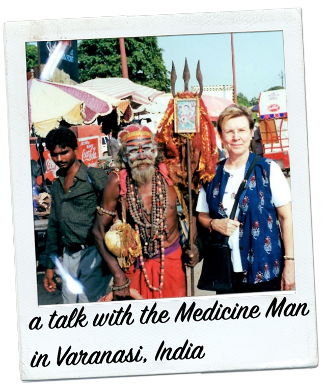 A talk with the Medicine Man in Varanasi, India